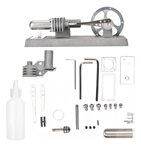 Juguete Educativo Modelo Hot Stirling Engine Con Generador D