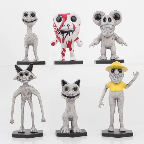 Figura De Ação Zoonomaly, Modelo De Jogo De Terror, Desenho