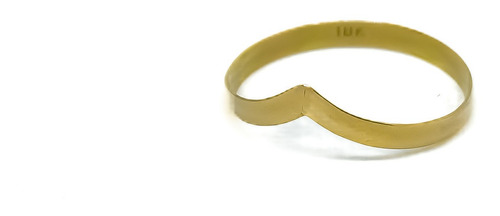 Anillo Pico Hindú Minimalista Oro 18k T:17 