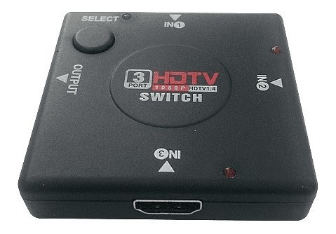 Switch Hdmi 3x1 Full Hd 1080p Hub Pasivo / Madidino Importa
