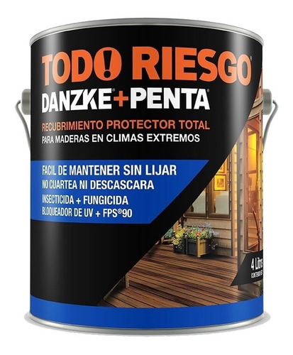 Todo Riesgo Penta Insecticida+danzke Petrilac Brillante 4 Lt