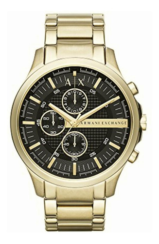 Reloj Armani Exchange 46mm, Pulsera De Acero Inoxidable