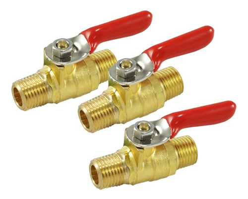 Nigo An11 Series Forged Brass Mini Ball Valve, 1/8  Npt...