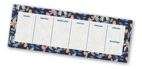 Planner Planificador Semanal De Papel Horizontal 2024