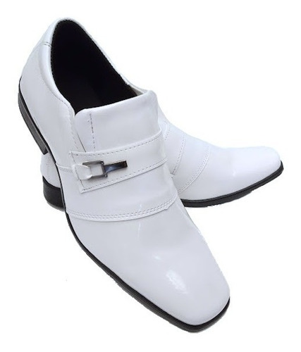 Sapato Social Masculino / Branco / Calçado Super Conforto 34 | Mercado Livre