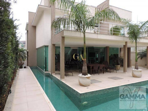 Imagem 27 de 30 de Casa Com 4 Dormitórios À Venda, 498 M² Por R$ 4.500.000,00 - Tamboré - Barueri/sp - Ca0162