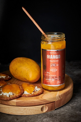 Caja De Mermelada De Mango Con Agavezucar 280g Om8