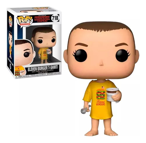 Funko Pop Eleven Playera Hamburguesa - Stranger Things #718 (Usado)