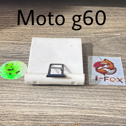 Charola Porta Sim Moto G60 Original 