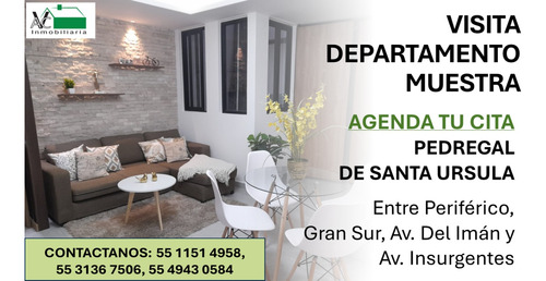 Se Venden Departamentos En Pedregal De Santa Úrsula, Coyoacán. Nuevos, 2 Recamas, 1 Baño, 1 Estacionamiento.
