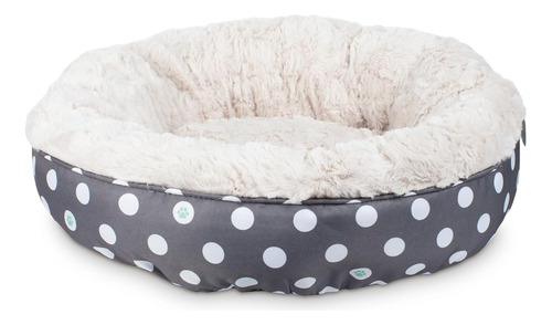 Cama Circular Pequeña Para Mascotas, Lavable A Máquina