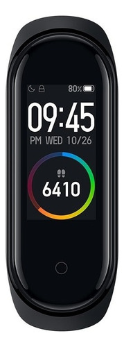 Xiaomi Smartband Bluetooth Mi Smart Band 4 Tela 0,95'' Preto Cor da caixa Black Cor da pulseira Black