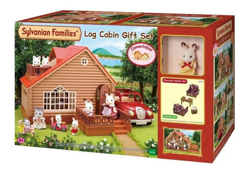 Sylvanian Families 5279 Regalo Casa Cabaña De Troncos
