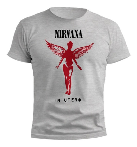 Remera Nirvana Angel Colores Vibrantes