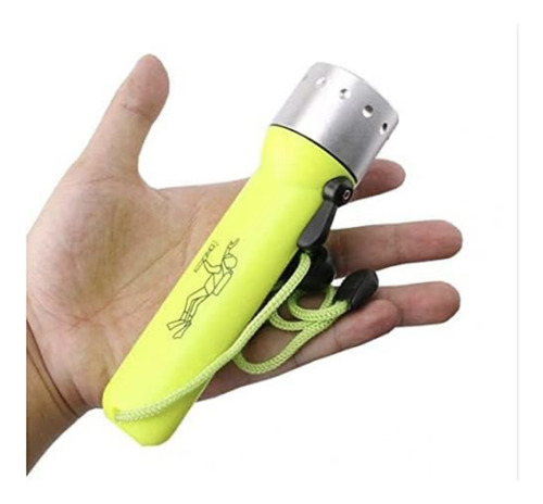 Lanterna Para Mergulho Noturno Led Prova Dagua Profissional