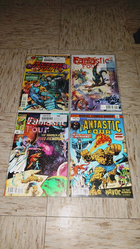 Marvel Cómics Legacy Lenticular 3d Fantastic Four En Inglés (Usado)