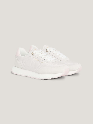 Tenis Essential Blanca Estilo Running Tommy Hilfiger Mujer