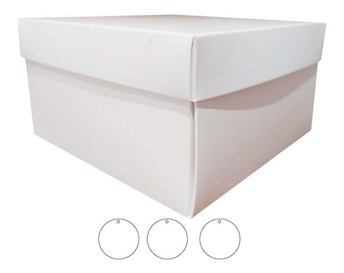 Caja Para Lenceria / Mallas Premium - Blanca X 50u