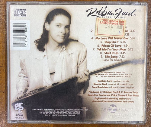 Imagem 2 de 4 de Cd Cd Robben Ford And The Blue Li Cd Robben Ford And