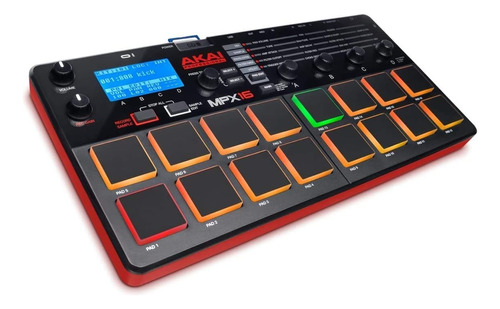 Akai Professional Mpx16 - Controlador Usb Midi Y Sampler Por