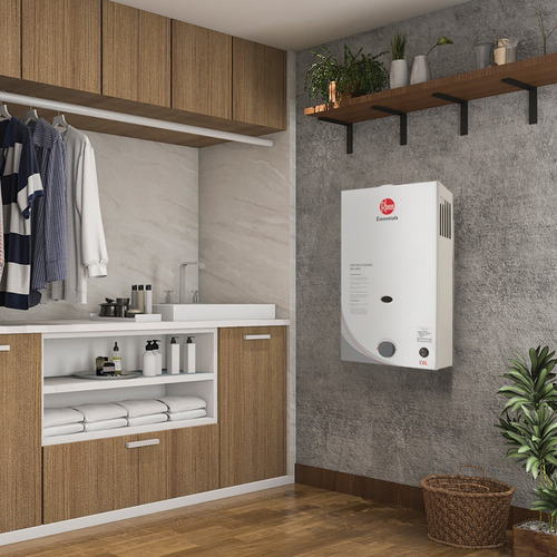 Calentador A Gas Natural Rheem Blanco Perlado Gn