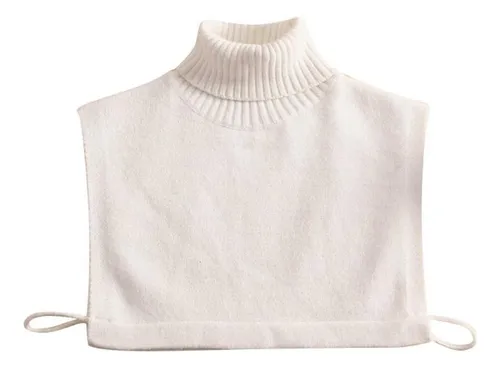 Women High Collar Scarf Decoration, Sweater