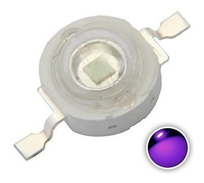10 Pcs Chip Led De Alta Potencia 3w Ultravioleta