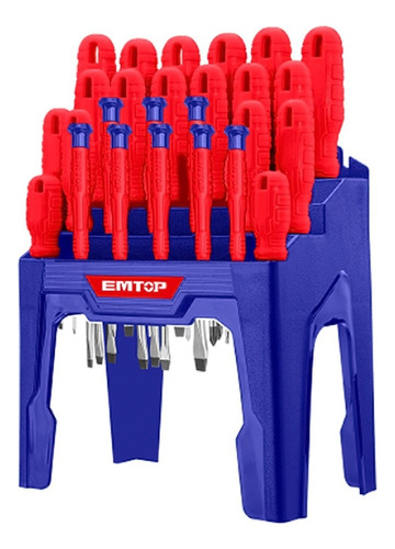 Set Juego 26 Piezas Destornilladores Ph Plano Torx Imantado