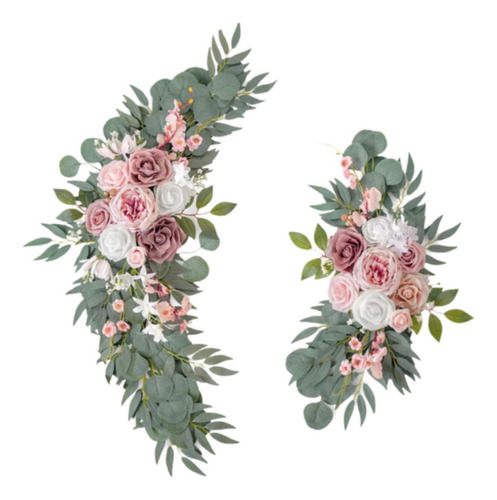 2 Piezas De Flores Para Arco De Boda, Decoración De Fondo
