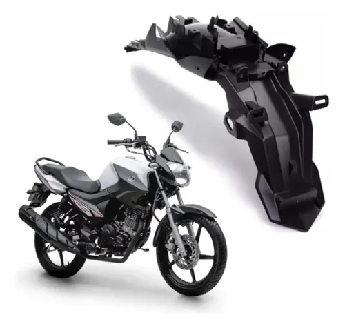 Paralama Traseiro Yamaha Fazer 150 2020 2021 2022 2023 2024 | Frete grátis