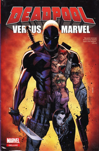 Comic Marvel Deluxe  Deadpool Versus  Marvel 