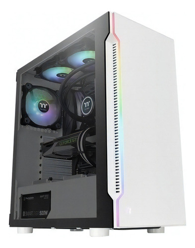 Gabinete Pc Gamer Thermaltake H200 Tg Rgb Snow White