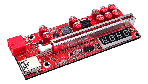 Riser Mineria Ver013 Temperatura Display Rig Minero