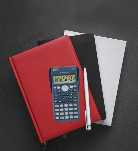 Calculadora Científica Casio Fx-82ms Con Pantalla De 2 Línea