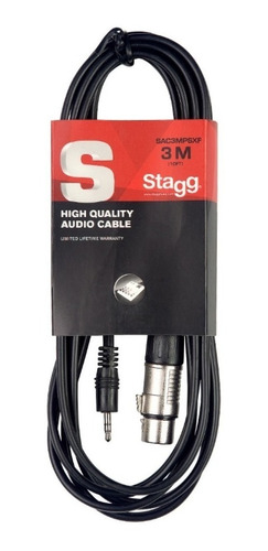 Cable Canon A Mini Plug 3 Metros Stagg Sac3mpsxf Envio