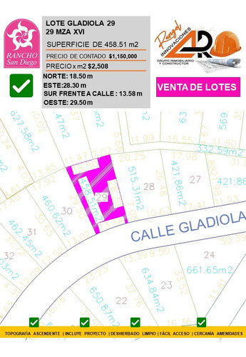 Venta Lote Gladiola 29 Dentro De Fracc Rancho San Diego Ixtapan De La Sal Edomex Con Vistas Panorámicas, Proyecto Y Todos Los Servicios Incluídos.