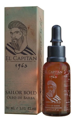 Óleo para barba El Capitan Sailor Bold de 30mL 250g