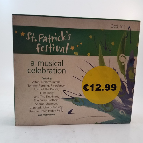 St. Patrick's Festival - A Musical Celebration - 3cd - Ex