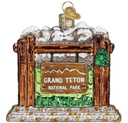 Gran Teton Cristal Del Parque Nacional De Adornos Para ...