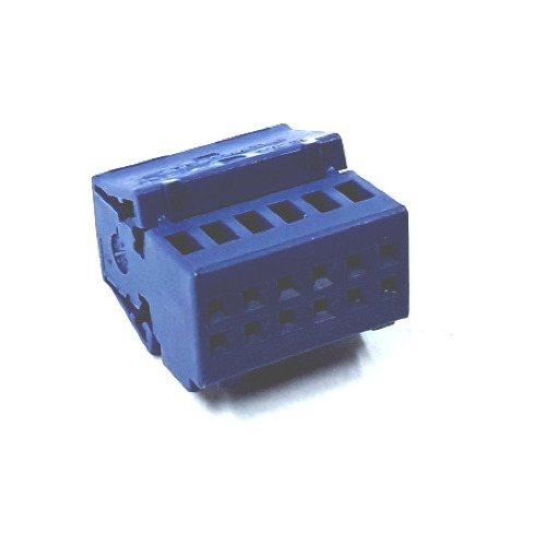 Conector Azul Para Radio Infotainment 12 Pin 8x0035447 Vw