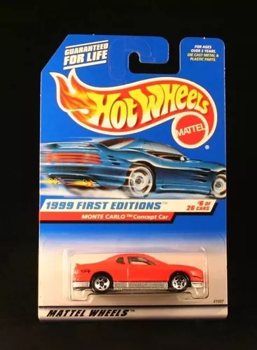 Hot Wheels Diecast 1999 First Editions Monte Carlo Blister