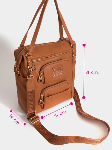 Cartera Shopping Bag Ursula Grande Juanita Jo Mujer Oficina Suela Lisa