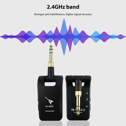 Transmisor Y Receptor De Guitarra Inalámbrico Sistema M-vave