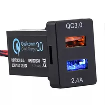 Comprar Modulo Dual Quick Carga Usb Toyota Hilux,corolla,camry,rav4