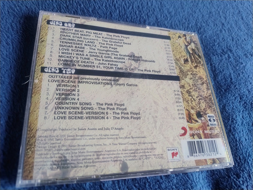Zabriskie Point - 2cds Banda Sonora Pink Floyd Grateful Dead Remasterizado (Usado)