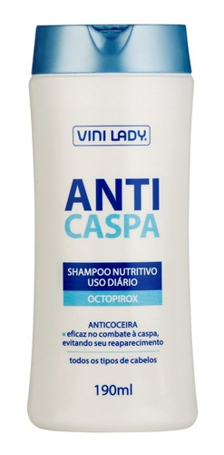 Shampoo Vini Lady Anti Caspa 190 Ml