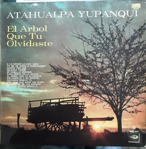 Atahualpa Yupanqui El Árbol Que Tu Olvidaste Lp  Vinilo