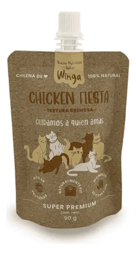 Winga Chicken Fiesta 90 Gr