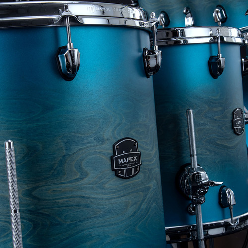 Batería Saturn Evolution Hybrid 6 Pzs Color Azure Burst Sev6 Color Azure Burst