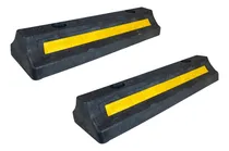 Comprar Tope De Estacionamiento Rayas Reflectantes Amarillas X2.